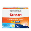 Demazin Cold & Flu Relief Day + Night - 24 Tablets