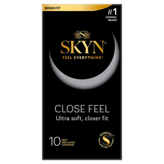 SKYN Close Feel Non-Latex Condoms 10 Pack – Ultra Smooth, Secure Fit – view 2 - Auzzistore