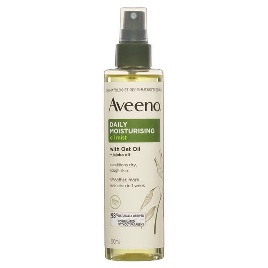 Aveeno Daily Moisturising Vitamin E Body Oil Mist Spray - 200ml