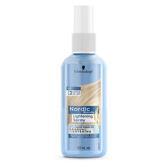 Schwarzkopf Nordic Blonde G1 Lightening Spray 125ml - Gradual Hair Lightening – view 2