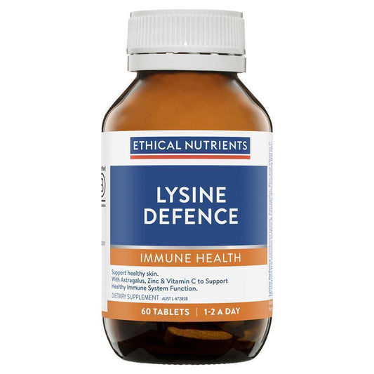 Ethical Nutrients Lysine Defence Immune Support - 60 Tablets