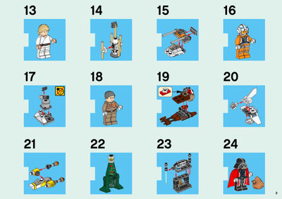 LEGO 75056 Star Wars Advent Calendar - Hoth Holiday Fun