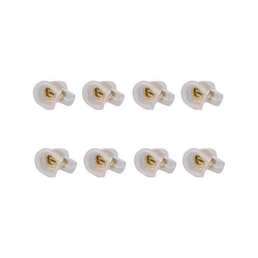 Deta 40 Amp Screw Connector - 8 Pack - Brass Polycarbonate - Durable - Auzzistore