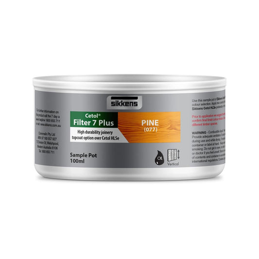 Sikkens Pine Cetol Filter 7 Plus 100ml Oil Based Timber Stain - Auzzistore