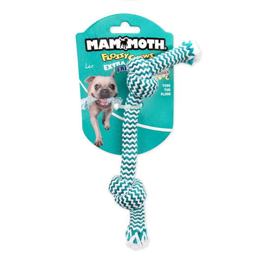 Mammoth Rope Dog Toy - 22cm Small - Durable Chew Toy for Oral Health