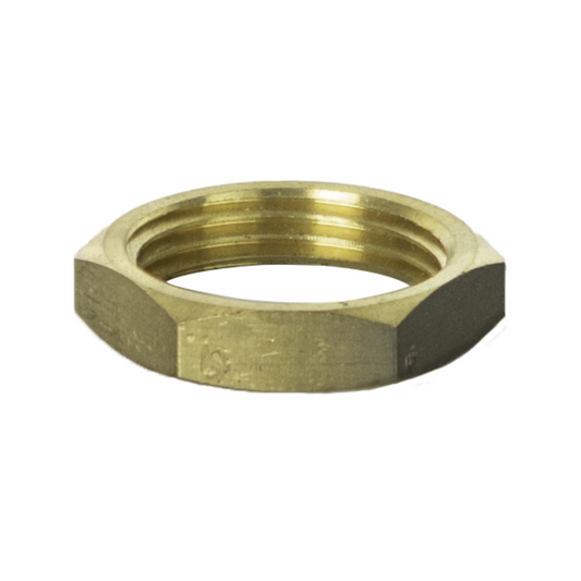 Brasshards Threaded Back Nut - 15mm - Brass - WaterMark Approved - Auzzistore