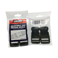 Grunt Adjustable Release Buckle 25mm POM Black Easy Carry 2 Pack