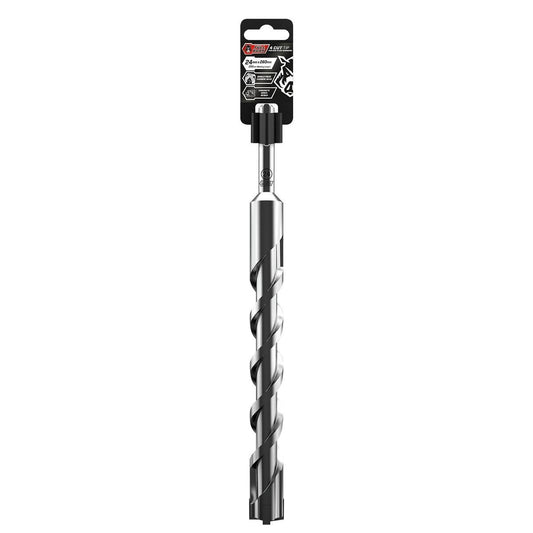 Full Boar 4 Cut Tip - 24mm x 260mm - Carbide - Concrete & Brick - Auzzistore