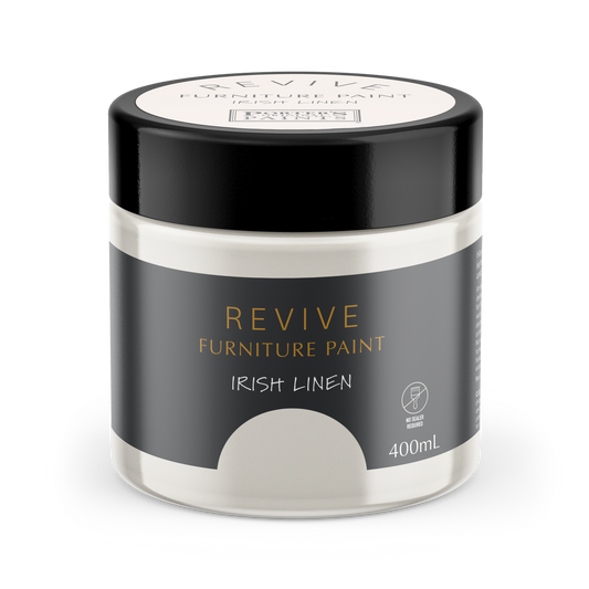 Porters Revive Furniture Paint 400ml Irish Linen - Ultra Smooth Finish - Auzzistore