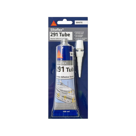 Sika Sikaflex 291 Marine Adhesive Sealant 150ml White Elastic Durable - Auzzistore
