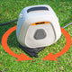 Holman 20m Portable Retractable Hose Reel - Ground Spikes - Easy Storage