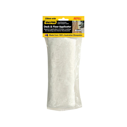 Uni Pro Floor Applicator Pad - 230mm - Sheepskin - Staining Use - Auzzistore