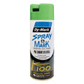 Dy-Mark Fluoro Green Spray Mark Paint 350g Toluene-Free High Opacity