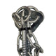 Jack Screw-in Ring Latch - 110 x 70 x 40mm - 12mm Chain - Secure Gates