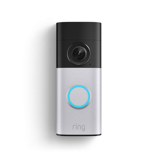 Ring Wired Video Doorbell Plus 2nd Gen 2K Hardwired - 53mm x 136mm - 3D Motion Detection - Auzzistore
