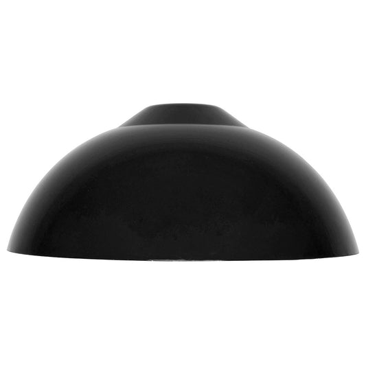 Brilliant 29cm Black Basix Dome Batten Fix Shade - DIY Pendant - Easy Install - Indoor/Outdoor Use – view 2