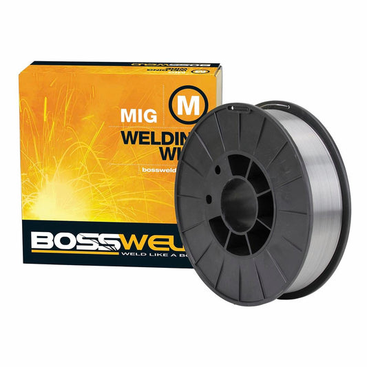 Bossweld Gasless GS MIG Wire - 0.9mm - 4.5kg - Smooth Arc Action - Auzzistore