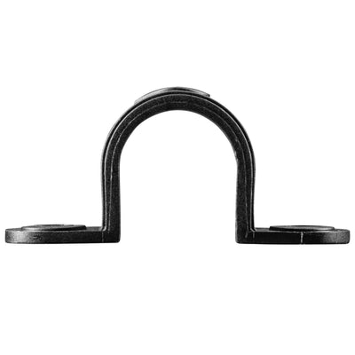 Toro 13mm Saddle Clamp - Poly Tubing Holder - Single - Black - UV Stabilised