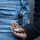 Taskmaster Black Carabiner Key Ring 2 Pack - 25mm - Black - Lightweight Design