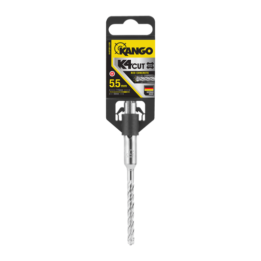 Kango SDS Plus Drill Bit - 5.5mm - Steel - Fast Drilling - Durable - Auzzistore