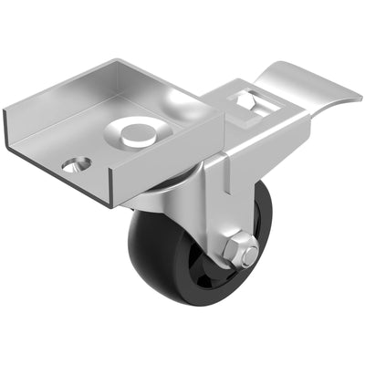 Rack It Workbench Castors 4 Pack Zinc Coated Steel 250kg Capacity