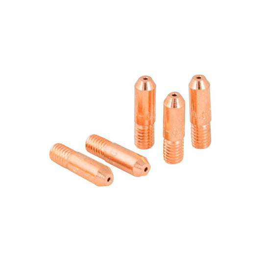 Bossweld 0.8mm Binzel Style M5 Contact Tip 5 Pack - Durable - High Quality - Auzzistore