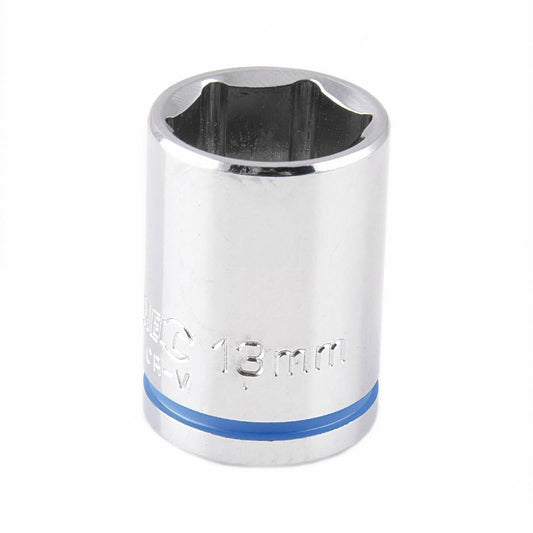 Kincrome Socket - 13mm - Chrome Vanadium Steel - Mirror Polish