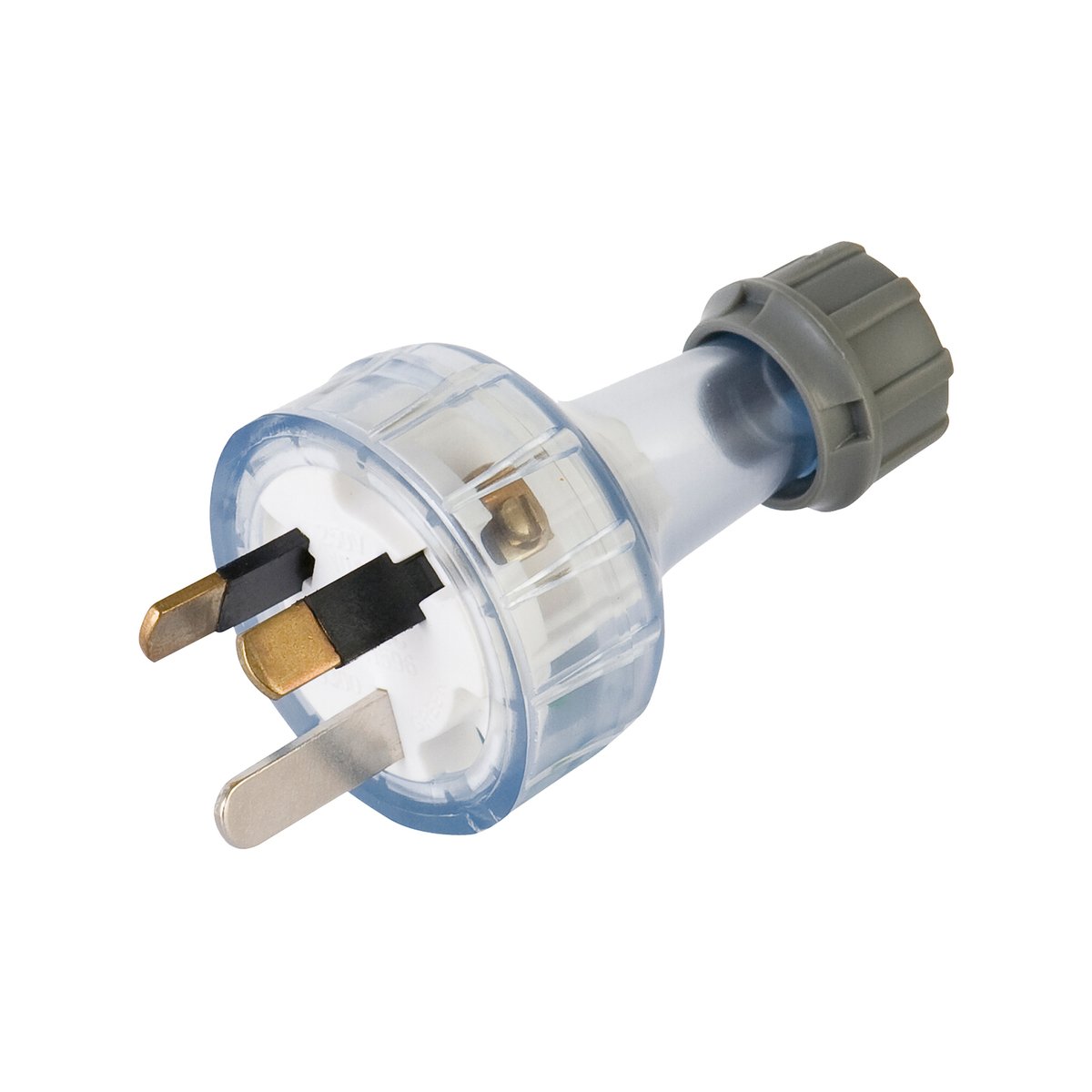 Deta 10A Clear Plug Top - Clear PVC - 3 Core - Flexible - Durable ...