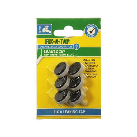 Fix a Tap Leaklock Tap Valve - 13mm - Nylon - Leak-Free - 6 Pack – view 2 - Auzzistore