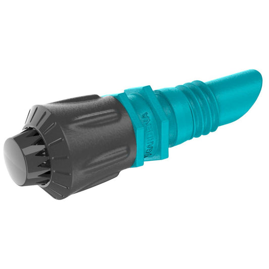 Gardena Micro Irrigation Spray Nozzle 360° - 5 Pack - 3m Range - Black/Turquoise
