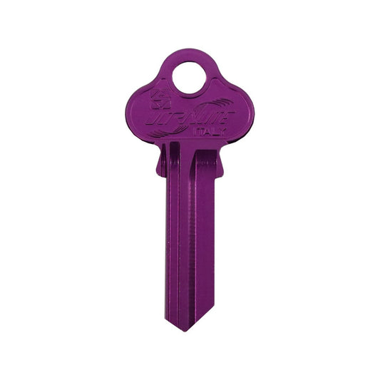 EHI Purple Blank Key - 55mm Aluminium Titanium Alloy - Easy To Carry – view 2 - Auzzistore