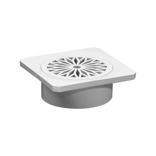Holman Storm Grate - 90mm - PVC - For Stormwater Use - Auzzistore