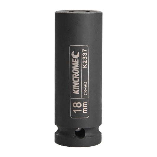Kincrome 18mm Deep Impact Socket Cr-Mo Steel Durable Design - Auzzistore