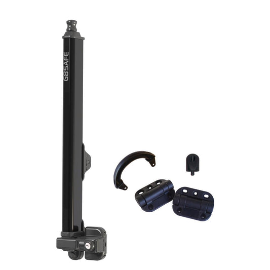 G8Safe Pool Gate Latch Kit - 110mm - Plastic - Key Lockable - Auzzistore