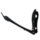 Storease Wall Storage System Roll on Bike Rack - Black - 670mm x 130mm x 110mm - Wall-Mountable - Adjustable Arm
