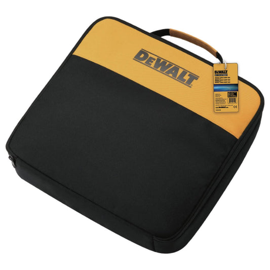 Dewalt EV Charger Accessory Bag - 300mm x 200mm x 150mm - Black/Yellow - Durable Storage - Auzzistore
