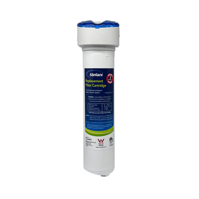 Stefani Under Counter Water Filter - 1.0 Micron Carbon - Pure Water