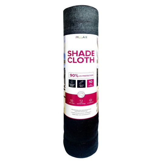 Pillar 3 Shade Cloth - 66 x 10m - Green - 90% UV Protection - Durable HDPE