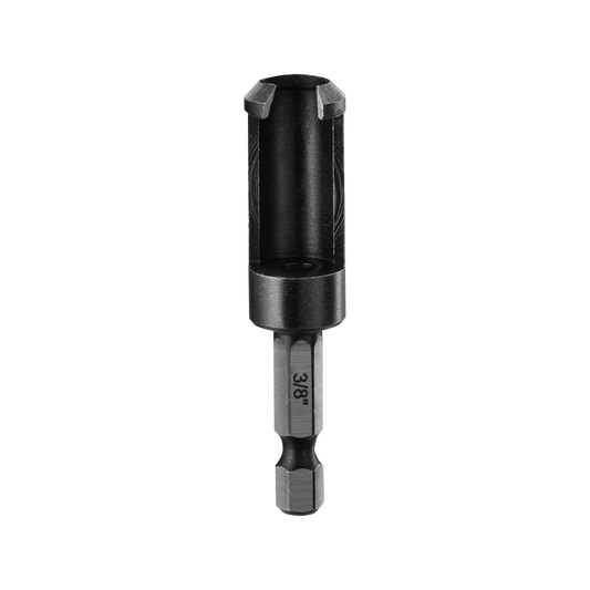 Ryobi Plug Cutter - ⅜” Steel - Black - Precise Cuts for Woodworking – view 2 - Auzzistore