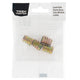 Taskmaster Brass Plated Curved Insert Nuts - M8 x 15mm - Pack of 10