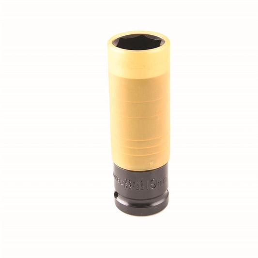 Kincrome 19mm 1/2 Drive Wheel Nut Socket - Chrome Molybdenum Steel - K2183 - Auzzistore