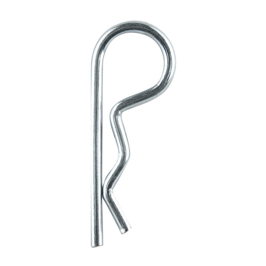 Pinnacle R Clip - 4mm - Zinc Plated - Corrosion Resistant - 4 Pack - Auzzistore