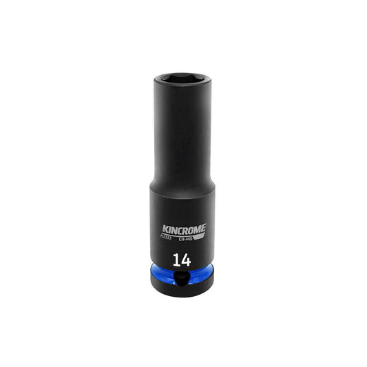 Kincrome 14mm Deep Impact Socket Cr-Mo Steel High Torque Performance