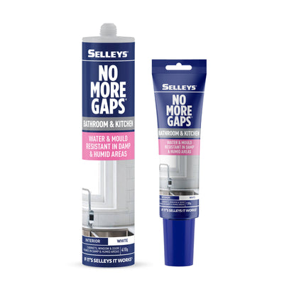 Selleys No More Gaps 410g White Acrylic Bathroom Kitchen Filler