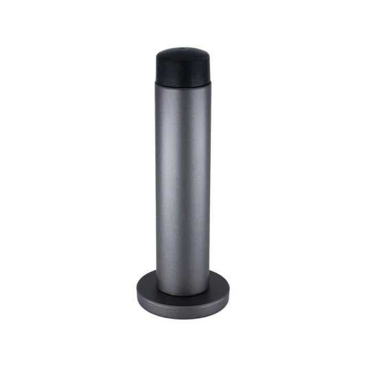 Adoored 85mm Gun Metal Grey Door Stop - Stylish Design - Wall Protection - Auzzistore