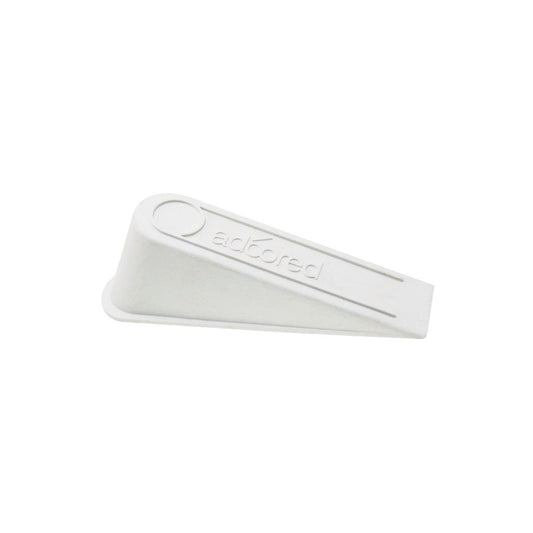 Adoored Extra Large Rubber Door Wedge - White - Durable - Secure Grip - Auzzistore