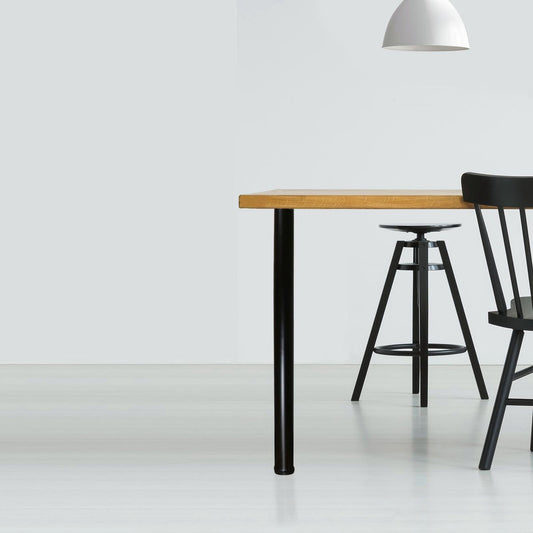 Adoored Breakfast Bar Leg - 60 x 870mm - Steel - Modern Design – view 2 - Auzzistore