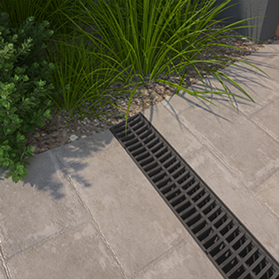 Everhard 1m Easydrain Polymer Grate - 100% Recycled - Durable Drainage
