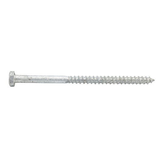 Zenith Hot Dip Galvanised Hex Head Coach Screws M6 x 100mm 25 Pack – view 2 - Auzzistore