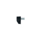 Taskmaster Plastic Shelf Support - 5mm - Black - 20 Pack